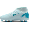NIKE Jr. Mercurial Superfly 10 Club FG/MG Fußballschuhe Kinder 400 - glacier blue/black 38