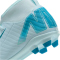 NIKE Jr. Mercurial Superfly 10 Club FG/MG Fußballschuhe Kinder 400 - glacier blue/black 38
