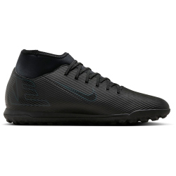 NIKE Mercurial Superfly 10 Club TF Multinocken-Fu&szlig;ballschuhe Herren 002 - black/black-deep jungle 42.5