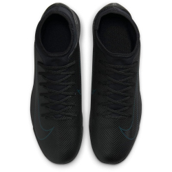 NIKE Mercurial Superfly 10 Club TF Multinocken-Fu&szlig;ballschuhe Herren 002 - black/black-deep jungle 42.5
