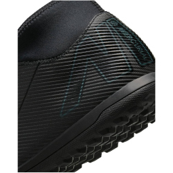 NIKE Mercurial Superfly 10 Club TF Multinocken-Fu&szlig;ballschuhe Herren 002 - black/black-deep jungle 42.5