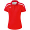erima Liga Line 2.0 Funktions-Poloshirt red/tango red/white 42