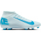 NIKE Mercurial Superfly 10 Club FG/MG Fu&szlig;ballschuhe Herren 400 - glacier blue/black 37.5