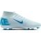 NIKE Mercurial Superfly 10 Club FG/MG Fu&szlig;ballschuhe Herren 400 - glacier blue/black 37.5