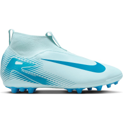 NIKE Jr. Air Zoom Mercurial Superfly 10 Academy AG Kunstrasen-Fu&szlig;ballschuhe Kinder 400 - glacier blue/blue orbit 36.5