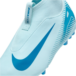 NIKE Jr. Air Zoom Mercurial Superfly 10 Academy AG Kunstrasen-Fu&szlig;ballschuhe Kinder 400 - glacier blue/blue orbit 36.5