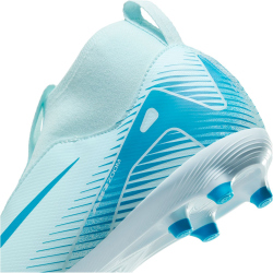 NIKE Jr. Air Zoom Mercurial Superfly 10 Academy FG/MG Fu&szlig;ballschuhe Kinder 400 - glacier blue/blue orbit 33
