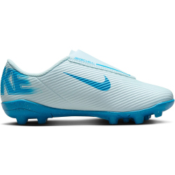 NIKE Jr. Mercurial Vapor 16 Club MG FG/MG Fu&szlig;ballschuhe mit Klettverschluss Kinder 400 - glacier blue/black 25