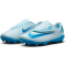 NIKE Jr. Mercurial Vapor 16 Club MG FG/MG Fußballschuhe mit Klettverschluss Kinder 400 - glacier blue/black 26