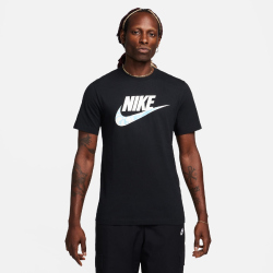 NIKE Sportswear T-Shirt Herren 010 - black XS