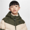 NIKE Sportswear Winterjacke mit Kapuze Kinder 326 - cargo khaki/sanddrift/black M (137-147 cm)