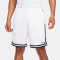 NIKE DNA Dri-FIT 8" Basketballshorts Herren 100 - white/black/black 3XL