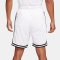 NIKE DNA Dri-FIT 8" Basketballshorts Herren 100 - white/black/black 3XL