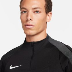 NIKE Strike Dri-FIT 1/2-Zip Global Fußball Trainingsshirt Herren 010 - black/anthracite/white XS