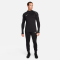 NIKE Strike Dri-FIT 1/2-Zip Global Fußball Trainingsshirt Herren 010 - black/anthracite/white XS