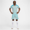 NIKE Strike Dri-FIT kurzarm Fußball Trainingsshirt Herren 474 - glacier blue/white/baltic blue/white S