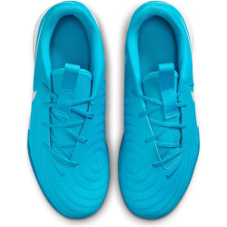 NIKE Jr. Phantom GX II Academy IC Hallen-Fu&szlig;ballschuhe Kinder 400 - blue fury/white 35.5