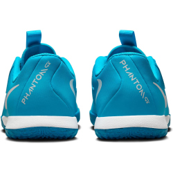 NIKE Jr. Phantom GX II Academy IC Hallen-Fu&szlig;ballschuhe Kinder 400 - blue fury/white 35.5