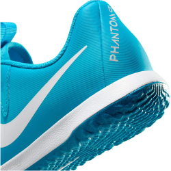NIKE Jr. Phantom GX II Academy IC Hallen-Fu&szlig;ballschuhe Kinder 400 - blue fury/white 35.5