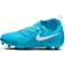 NIKE Jr. Phantom Luna II Academy FG/MG Fu&szlig;ballschuhe Kinder 400 - blue fury/white 33