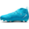 NIKE Jr. Phantom Luna II Academy FG/MG Fu&szlig;ballschuhe Kinder 400 - blue fury/white 33