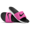 NIKE Kawa Slides Badelatschen Jungen 600 - laser fuchsia/black-white 33.5