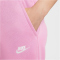 NIKE Sportswear Club Fleece High-Waist Jogginghose M&auml;dchen 646 - magic flamingo/magic flamingo/white XS (122-128 cm)