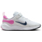 NIKE Revolution 7 Sneaker mit Klettverschluss Kinder 103 - white/midnight navy-playful pink 28