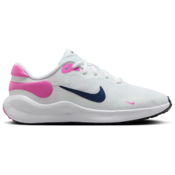 NIKE Revolution 7 Road Laufschuhe Kinder 103 - white/midnight navy-playful pink 33
