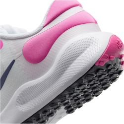 NIKE Revolution 7 Road Laufschuhe Kinder 103 - white/midnight navy-playful pink 37.5