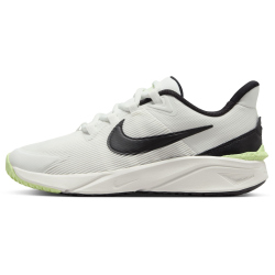 NIKE Star Runner 4 Laufschuhe Kinder 102 - summit white/black-barely volt-white 38