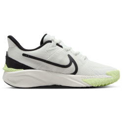 NIKE Star Runner 4 Laufschuhe Kinder 102 - summit white/black-barely volt-white 38