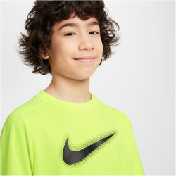 NIKE Dri-FIT Multi+ Graphic kurzarm Trainingsshirt Jungen...