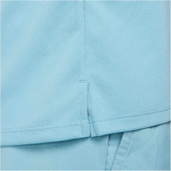 NIKE Dri-FIT UV Miler kurzarm Laufshirt Herren 464 - denim turq/reflective silv S