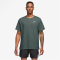 NIKE Dri-FIT UV Miler kurzarm Laufshirt Herren 339 - vintage green/reflective silv S