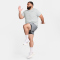 NIKE UV Miler Dri-FIT kurzarm Laufshirt Herren 098 - grey fog/particle grey/reflective silv XL