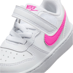 NIKE Court Borough Low Recraft Baby-Sneaker 113 - white/laser fuchsia 17