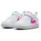 NIKE Court Borough Low Recraft Baby-Sneaker 113 - white/laser fuchsia 17