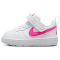 NIKE Court Borough Low Recraft Baby-Sneaker 113 - white/laser fuchsia 17