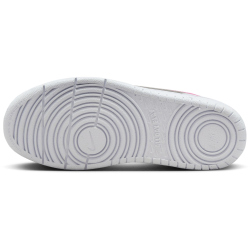 NIKE Court Borough Low Recraft Sneaker Jungen 113 - white/laser fuchsia 28