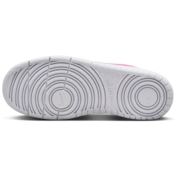 NIKE Court Borough Low Recraft Sneaker Kinder 113 - white/laser fuchsia 35.5