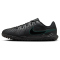 NIKE Jr. Tiempo Legend 10 Academy TF Multinocken-Fußballschuhe Jungen 002 - black/black-deep jungle 38