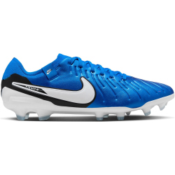 NIKE Tiempo Legend 10 Pro FG Firm-Ground Fu&szlig;ballschuhe Herren 400 - signal blue/white 38