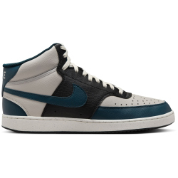NIKE Court Vision Next Nature Mid-Top Sneaker Herren 004 - lt iron ore/armory navy-phantom-black 40