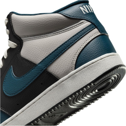 NIKE Court Vision Next Nature Mid-Top Sneaker Herren 004 - lt iron ore/armory navy-phantom-black 45