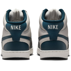 NIKE Court Vision Next Nature Mid-Top Sneaker Herren 004 - lt iron ore/armory navy-phantom-black 45