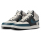NIKE Court Vision Next Nature Mid-Top Sneaker Herren 004 - lt iron ore/armory navy-phantom-black 45