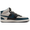 NIKE Court Vision Next Nature Mid-Top Sneaker Herren 004 - lt iron ore/armory navy-phantom-black 45