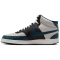 NIKE Court Vision Next Nature Mid-Top Sneaker Herren 004 - lt iron ore/armory navy-phantom-black 45