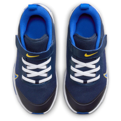 NIKE Omni Multi-Court Sneaker Kinder 404 - midnight navy/hyper royal-saturn gold 28.5